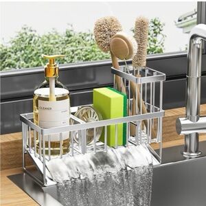 Amazon Silver Kitchen Sink Organizer